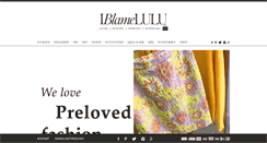 Desktop Screenshot of iblamelulu.com